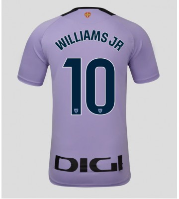 Athletic Bilbao Nico Williams #10 Tercera Equipación 2024-25 Manga Corta